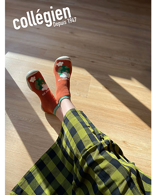 Collégien Babbucce con Suola Ergonomica - Go Green - Cotone Riciclato - Certificato GRS Pantofole