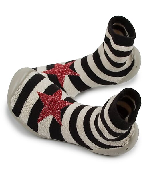 Collégien Babbucce con Suola Ergonomica - Vivienne - Cotone di Qualità per Durare a Lungo! Pantofole