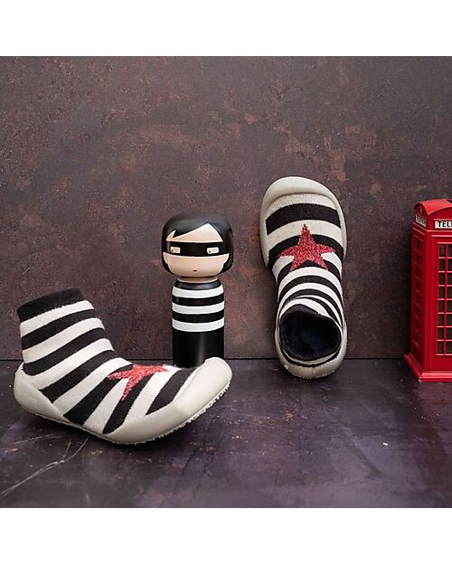 Collégien Babbucce con Suola Ergonomica - Vivienne - Cotone di Qualità per Durare a Lungo! Pantofole