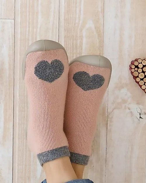 Collégien Babbucce con Suola Ergonomica - Warm Heart - Cotone di Qualità per Durare a Lungo! Pantofole
