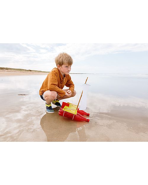 Collégien Babbucce Estive con Suola Ergonomica - Save the Sea - Filato Seaqual Plastica Marina Riciclata Pantofole