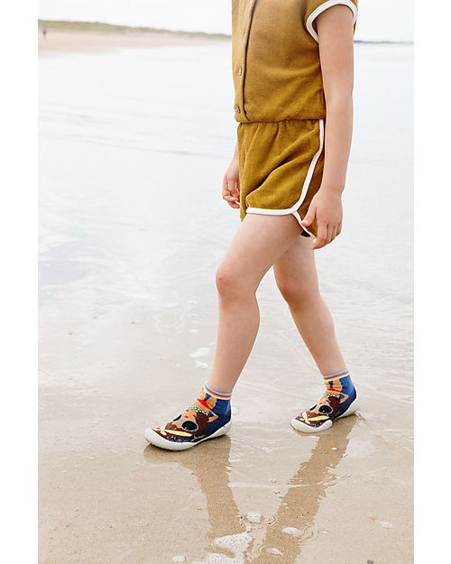 Collégien Babbucce Estive con Suola Ergonomica - Vanina - Filato Seaqual Plastica Marina Riciclata Pantofole