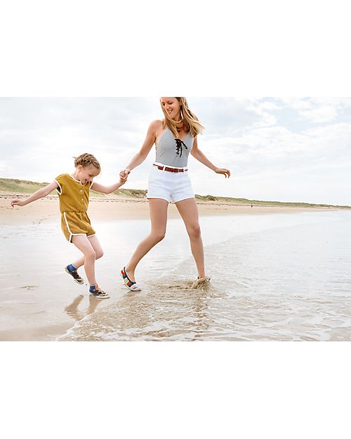 Collégien Babbucce Estive con Suola Ergonomica - Vanina - Filato Seaqual Plastica Marina Riciclata Pantofole