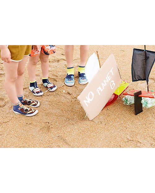 Collégien Babbucce Estive con Suola Ergonomica - Vanina - Filato Seaqual Plastica Marina Riciclata Pantofole