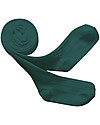 Collégien Collant a Costine Bimba, Verde Scuro - Cotone egiziano morbidissimo! Calze