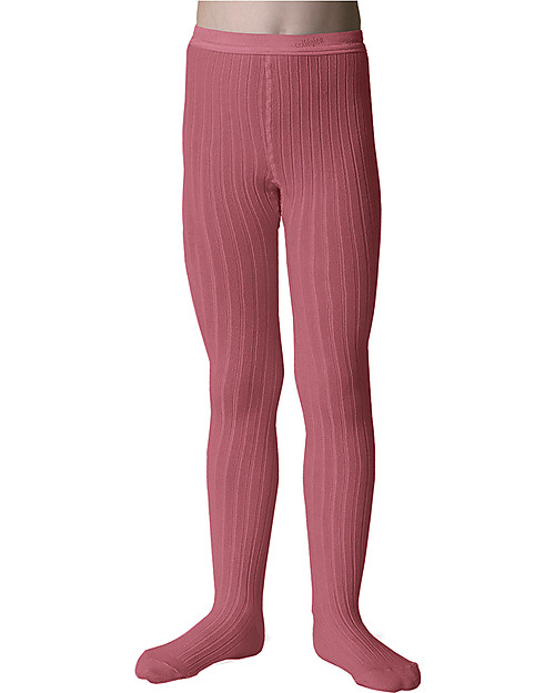 Collégien Collant a Costine Bimba, Vinaccia - Cotone egiziano morbidissimo! Calze