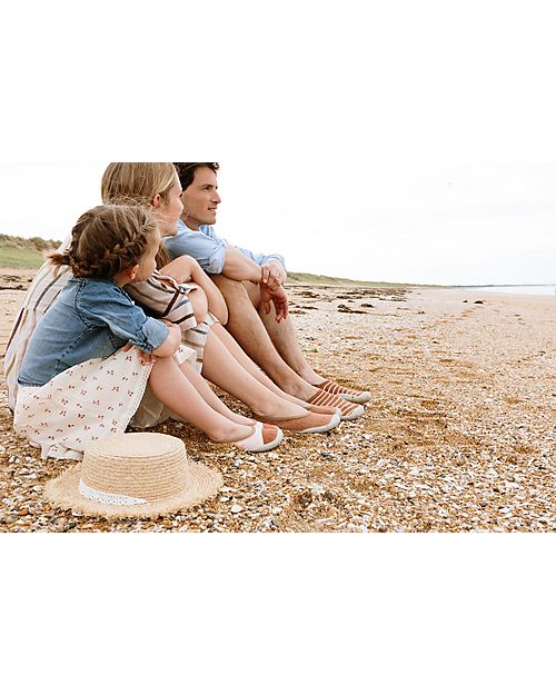 Collégien Espadrilla con Suola Ergonomica - Saint Jean de Luz - Cotone di Qualità per Durare a Lungo! Pantofole