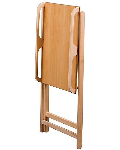 Combelle Jade, Fasciatoio Pieghevole in Legno di Faggio, Blu Fasciatoi