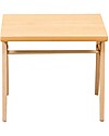 Combelle Scrivania per Bambini in Legno di Faggio, Naturale - Facilissima da montare Scrivanie