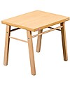 Combelle Scrivania per Bambini in Legno di Faggio, Naturale - Facilissima da montare Scrivanie