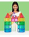 Connetix 104 Pezzi - Pacco Creativo - Bright - 100% Plastica ABS Atossica - Apprendimento STEM! Giochi Magnetici