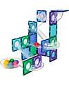 Connetix 114 Pezzi - Pacco Pista Palline - Bright - 100% Plastica ABS Atossica - Apprendimento STEM! Giochi Magnetici
