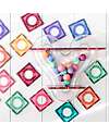 Connetix 16 Pezzi - Palline - Pastello - 100% Legno ABS Atossico - Apprendimento STEM! Giochi Magnetici
