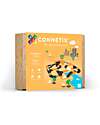 Connetix 16 Pezzi - Rampe e Intersezioni - 100% Plastica ABS Atossica - Apprendimento STEM! Giochi Magnetici