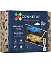 Connetix 2 Pezzi - Auto - Arcobaleno - 100% Plastica ABS Atossica - Apprendimento STEM! Giochi Magnetici