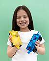Connetix 2 Pezzi - Pacco Auto - Bright - 100% Plastica ABS Atossica - Apprendimento STEM! Giochi Magnetici
