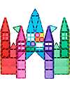 Connetix 202 Pezzi - Pacco Mega - Bright - 100% Plastica ABS Atossica - Apprendimento STEM! Giochi Magnetici