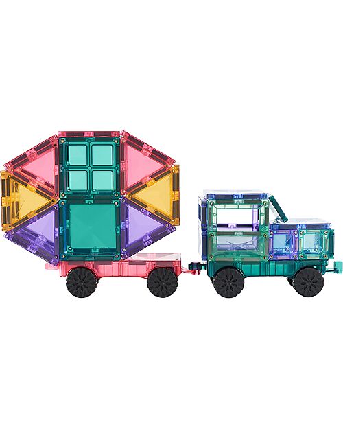 Connetix 202 Pezzi - Pacco Mega - Pastello - 100% Plastica ABS Atossica - Apprendimento STEM! Giochi Magnetici
