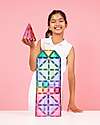 Connetix 202 Pezzi - Pacco Mega - Pastello - 100% Plastica ABS Atossica - Apprendimento STEM! Giochi Magnetici
