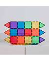 Connetix 24 Pezzi - Tessere Magnetiche - Confezione Mini - Arcobaleno - 100% Plastica ABS Atossica - Apprendimento STEM! Giochi Magnetici