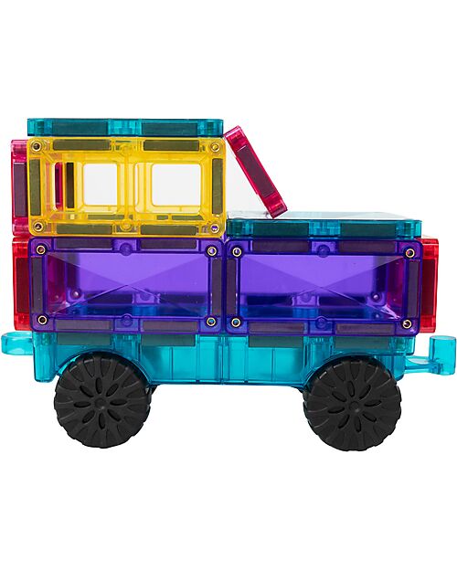 Connetix 26 Pezzi - Pacco Movimento - Bright - 100% Plastica ABS Atossica - Apprendimento STEM! Giochi Magnetici