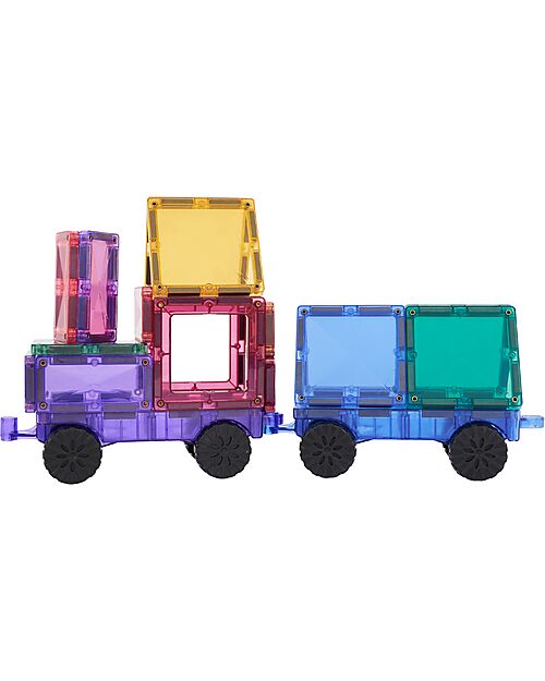 Connetix 26 Pezzi - Pacco Movimento - Pastello - 100% Plastica ABS Atossica - Apprendimento STEM! Giochi Magnetici