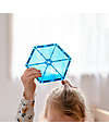 Connetix 30 Pezzi - Forme Geometriche - Arcobaleno - 100% Plastica ABS Atossica - Apprendimento STEM! Giochi Magnetici
