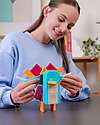 Connetix 30 Pezzi - Pacco Build-It Pro - Animali - 100% Plastica ABS Atossica - Apprendimento STEM! Giochi Magnetici
