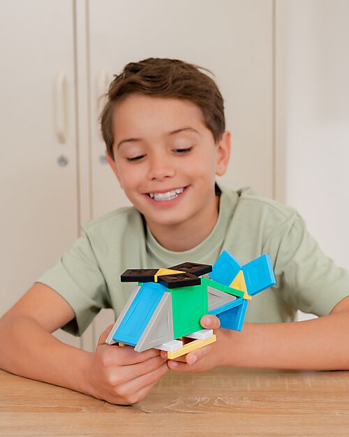 Connetix 30 Pezzi - Pacco Build-It Pro - Veicoli - 100% Plastica ABS Atossica - Apprendimento STEM! Giochi Magnetici