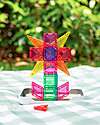 Connetix 32 Pezzi - Mini Pack da Viaggio - 100% Plastica ABS Atossica - Apprendimento STEM! Giochi Magnetici
