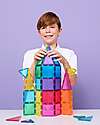 Connetix 32 Pezzi - Pacco Scoperta - Bright - 100% Plastica ABS Atossica - Apprendimento STEM! Giochi Magnetici