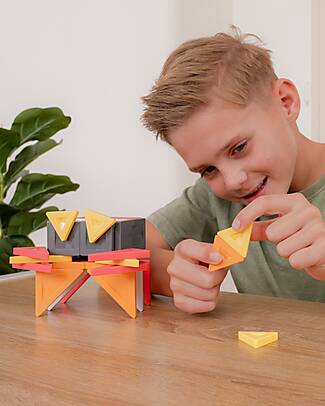 Connetix 36 Pezzi - Pacco Build-It Pro - Creature - 100% Plastica ABS Atossica - Apprendimento STEM! Giochi Magnetici