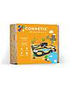 Connetix 48 Pezzi - Roads - Nero - 100% Plastica ABS Atossica - Apprendimento STEM! Giochi Magnetici
