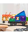 Connetix 50 Pezzi - Camion - Arcobaleno - 100% Plastica ABS Atossica - Apprendimento STEM! Giochi Magnetici