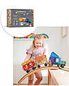 Connetix 50 Pezzi - Camion - Arcobaleno - 100% Plastica ABS Atossica - Apprendimento STEM! Giochi Magnetici