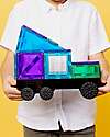 Connetix 50 Pezzi - Pacco Camion - Bright - 100% Plastica ABS Atossica - Apprendimento STEM! Giochi Magnetici