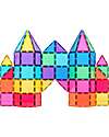 Connetix 56 Pezzi - Pacco Iniziale - Bright - 100% Plastica ABS Atossica - Apprendimento STEM! Giochi Magnetici
