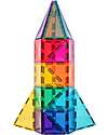 Connetix 56 Pezzi - Pacco Iniziale - Bright - 100% Plastica ABS Atossica - Apprendimento STEM! Giochi Magnetici