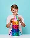 Connetix 56 Pezzi - Pacco Iniziale - Bright - 100% Plastica ABS Atossica - Apprendimento STEM! Giochi Magnetici