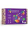 Connetix 60 Pezzi - Pacco Iniziale - Arcobaleno - 100% Plastica ABS Atossica - Apprendimento STEM! Giochi Magnetici