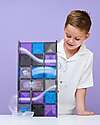 Connetix 61 Pezzi - Pacco Pista Palline - Galaxy - 100% Plastica ABS Atossica - Apprendimento STEM! Giochi Magnetici
