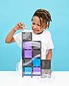 Connetix 61 Pezzi - Pacco Pista Palline - Galaxy - 100% Plastica ABS Atossica - Apprendimento STEM! Giochi Magnetici
