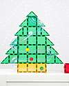 Connetix 71 Pezzi - Albero di Natale - Pista Palline per Tessere Magnetiche - Apprendimento STEM! Giochi Magnetici