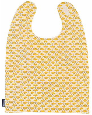 Coq en Pâte Bavaglio Grande Leone MIBO 42x46 cm - 100% Cotone Bio Bavagli Classici
