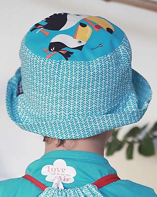 Coq en Pâte Cappellino Tucano - Blu - 100% Cotone Bio Cappelli Estivi