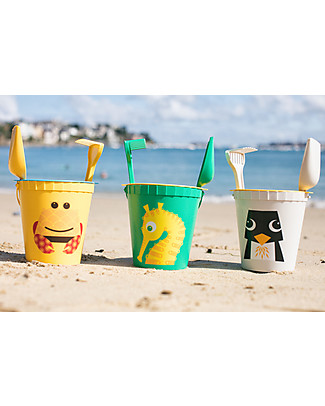 Coq en Pâte Set Giochi da Spiaggia - Cavalluccio Marino Verde Mela - 100% Algoblend® (alghe marine brune) Giochi Da Spiaggia_