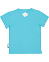 Coq en Pâte T-shirt Azzurra + Bottiglia in Acciaio Realizzata in Collaborazione con Qwetch Borracce Termiche