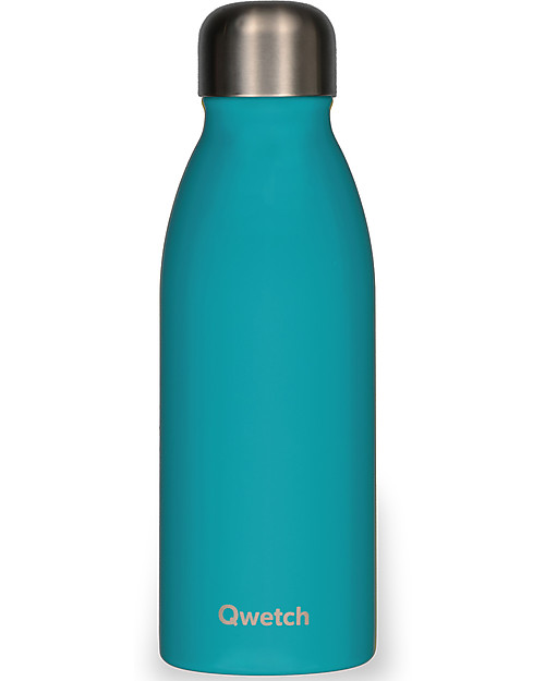 Coq en Pâte T-shirt Azzurra + Bottiglia in Acciaio Realizzata in Collaborazione con Qwetch Borracce Termiche