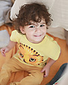 Coq en Pâte T-Shirt Leone - Giallo - 100% Cotone Bio T-shirt