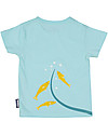 Coq en Pâte T-Shirt Manta, Azzurro - 100% Cotone Bio T-shirt